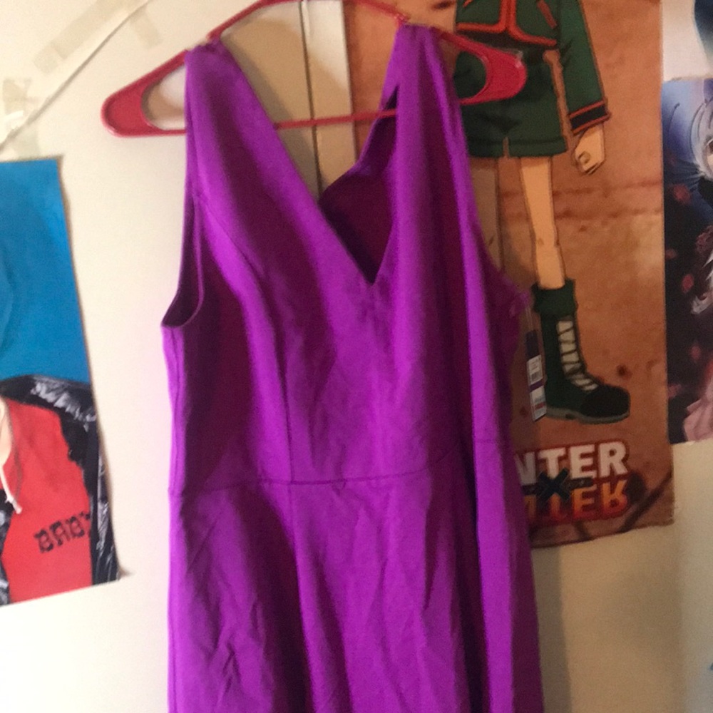 Rachel purple dress